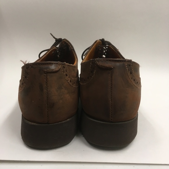 Timberland Mens  Oxfords 8W  Wingtips, Brown(0030) - Picture 5 of 6